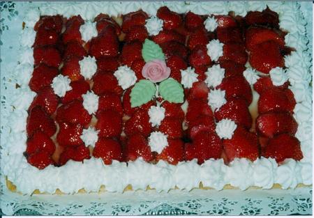 G�teau aux fraises
